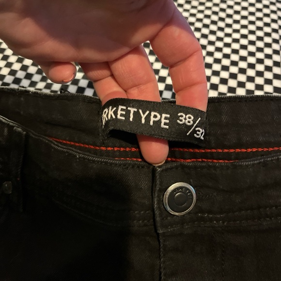 Brand new Arketype paint splatter jeans 38/32 - Picture 4 of 7